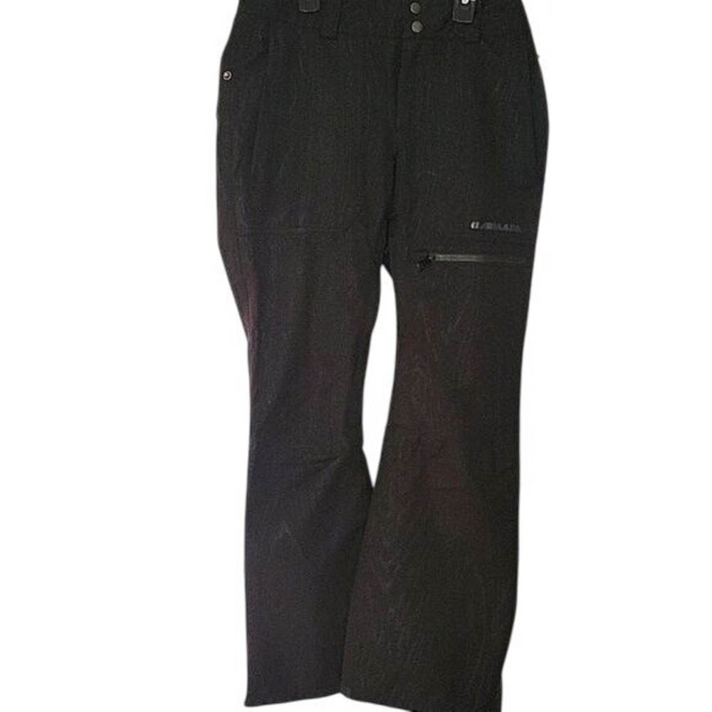 ARMADA Lenox Insulated Snow Pants S Black Ski Snow Snowboarding Pockets Zippered
